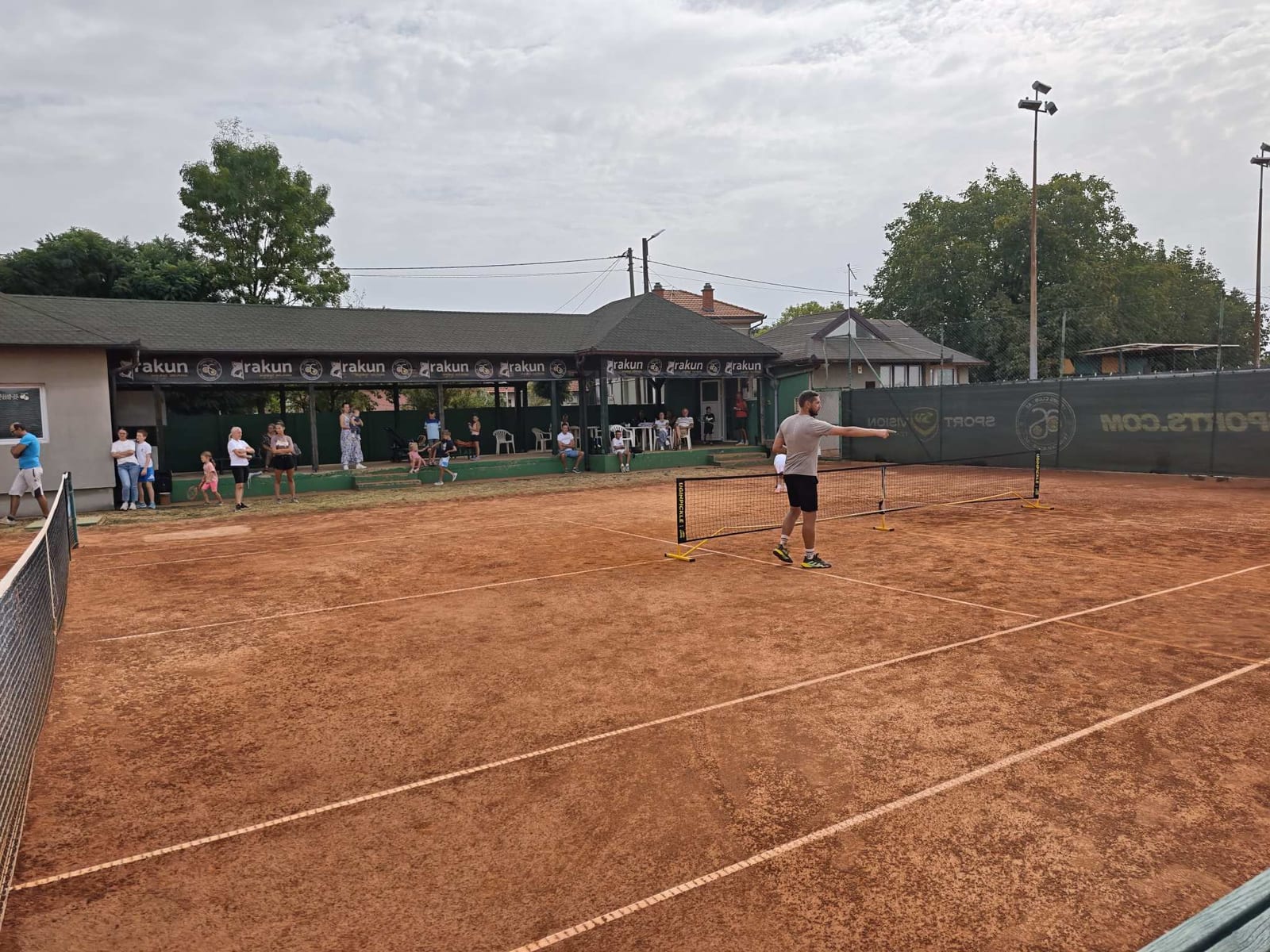 Teren TK AS Bijeljina sa mini mrezom tokom turnira Bijeljina Kids Cup 2026