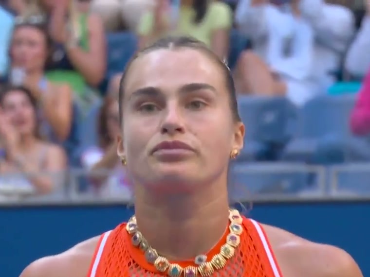 Aryna Sabalenka u finalu US Opena 2026 protiv Elene Rybakine