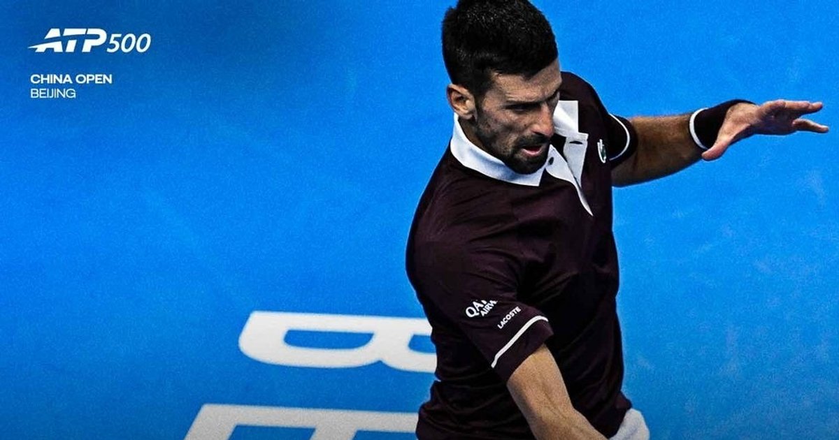 Novak Djokovic na China Openu u Pekingu 2026