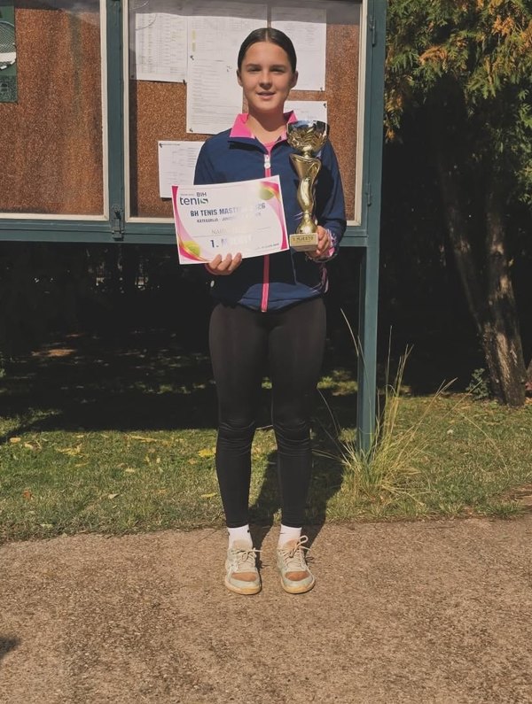 Naida Delić, šampionka BH Tennis Masters U12 2026