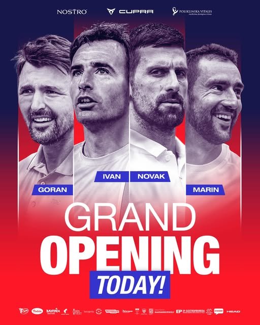 Najava svecanog otvaranja Dodig Tennis Centra
