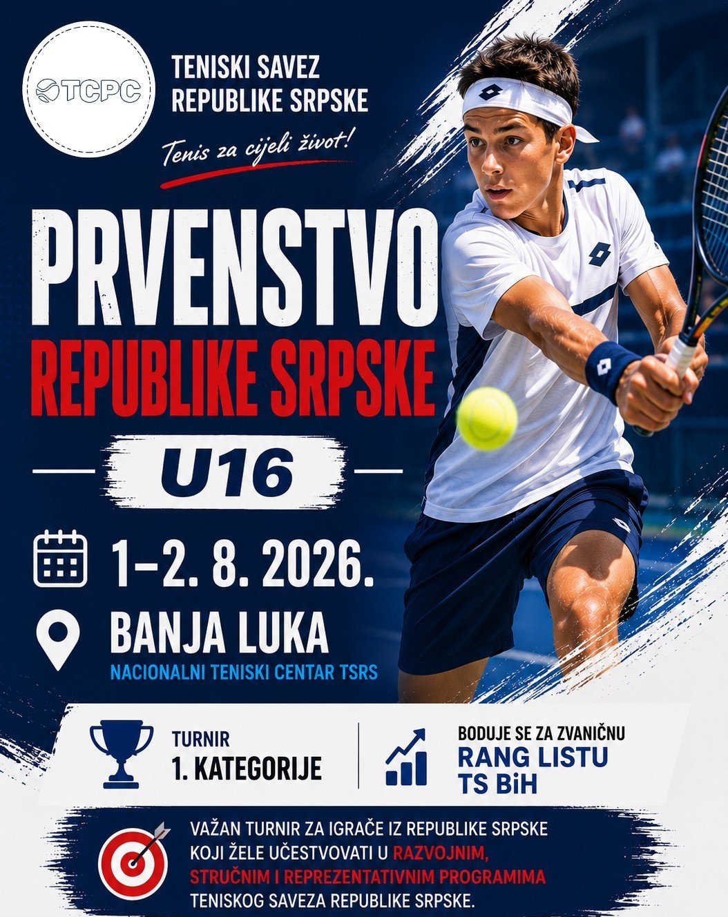 Plakat — Prvenstvo RS U16