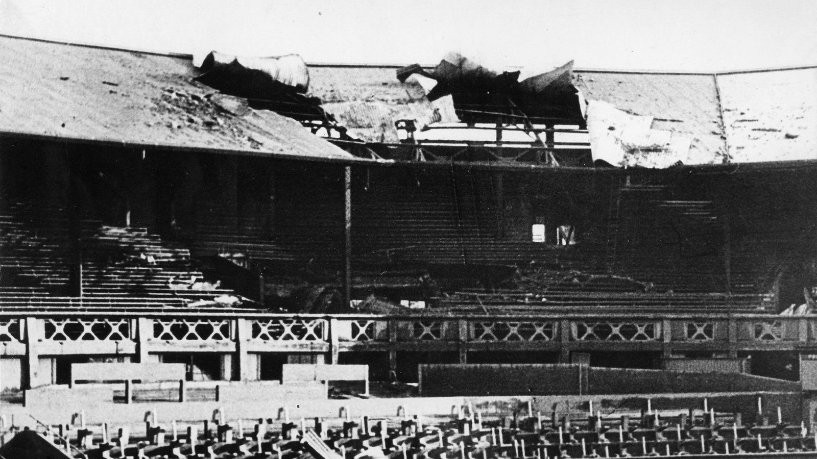 Wimbledon — oštećenja tokom Drugog svjetskog rata