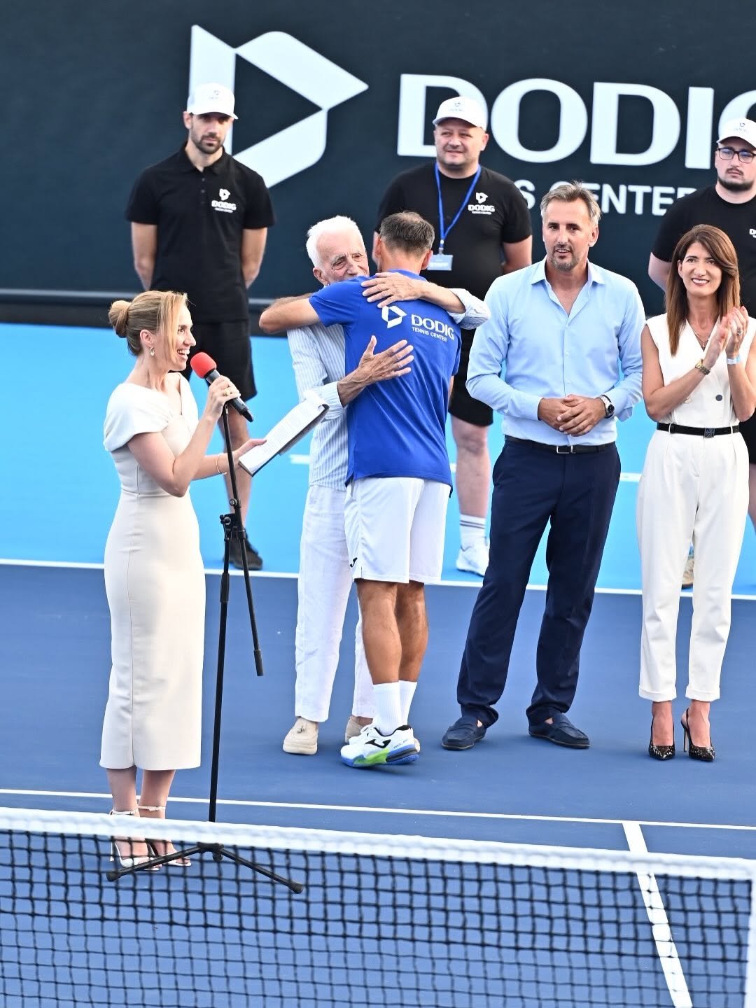 Zarko Dodig na otvaranju Dodig Tennis Centra